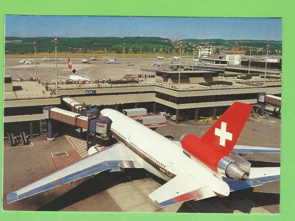 Cartoline postali: Zürich Flughafen – Usato da Zürich venduto da t24_de
