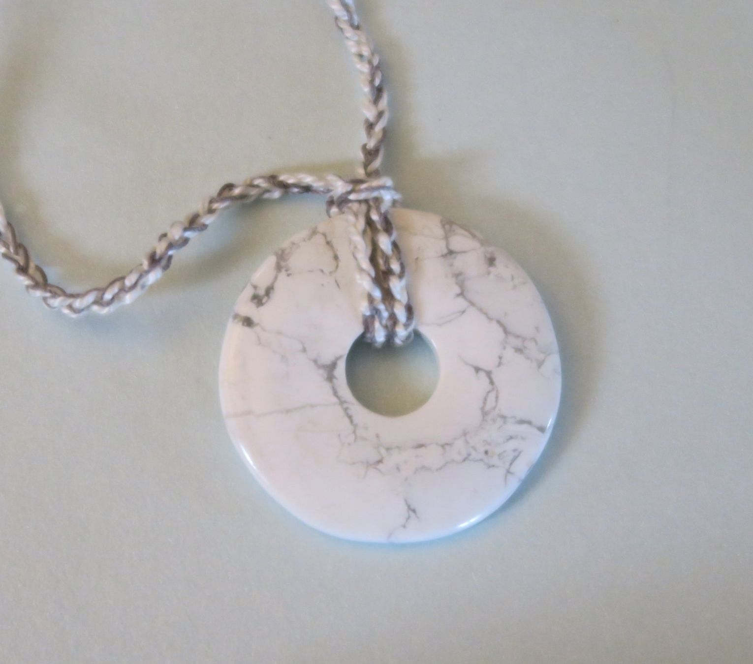 Catenine: Kette Magnesit Donut – Nuovo (secondo la descrizione) da Brittnau venduto da marlenestone 1