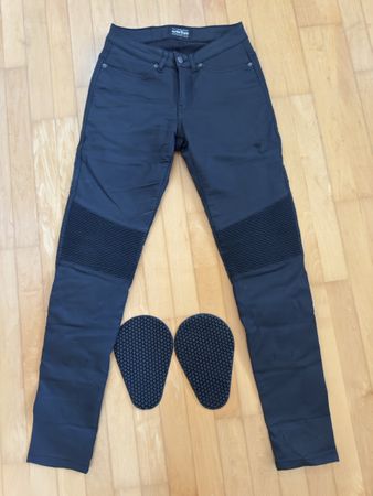 Pando Moto Kevlar Motorradhose Damen Jeans