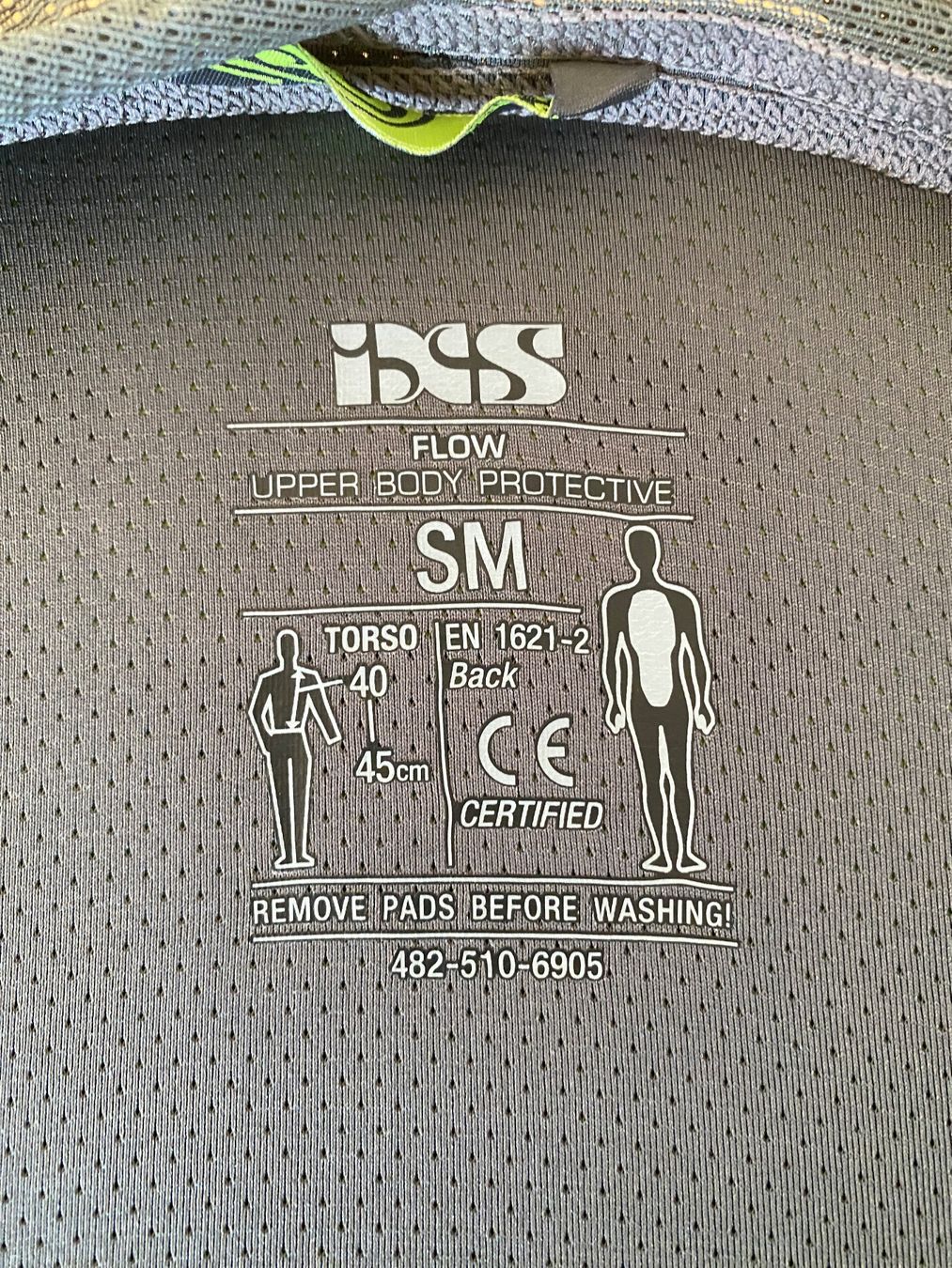 IXS Protezioni & Imbottiture: IXS Flow Upper Body Protective Shirt Gr. SM – Nuovo (secondo la descrizione) da Uitikon Waldegg venduto da ChrisLeu 3