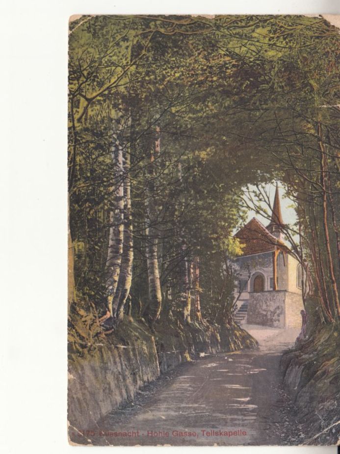Cartoline postali: Hohle Gasse ca. 1910 – Usato da Bürglen TG venduto da StampGraf