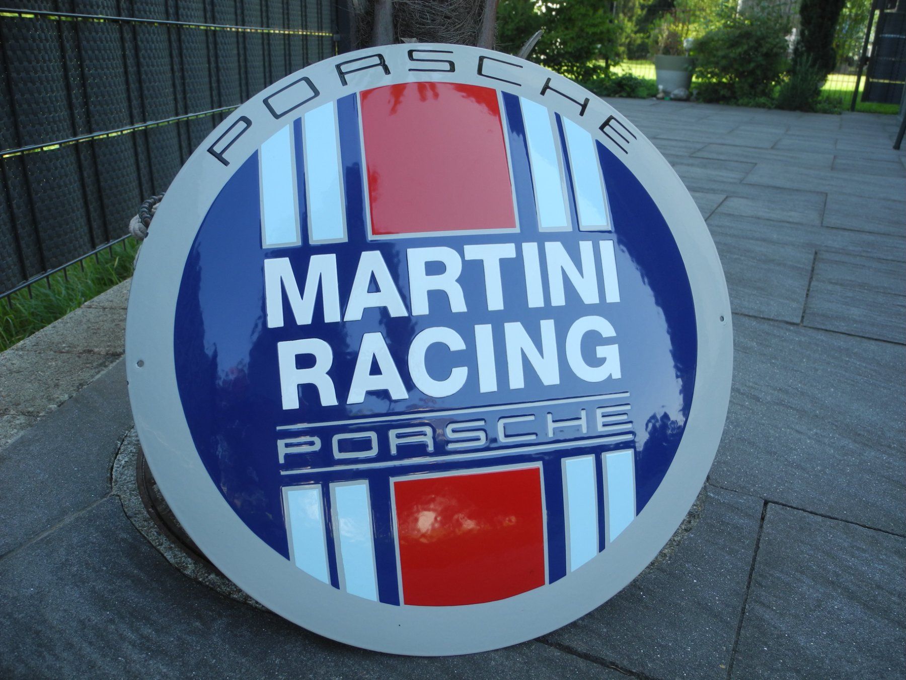 Porsche Schilder: GROSSE PORSCHE-MARTINI EMAILSCHILD – Neu (gemäss Beschreibung) aus Reinach AG von Huckleberrysix 4