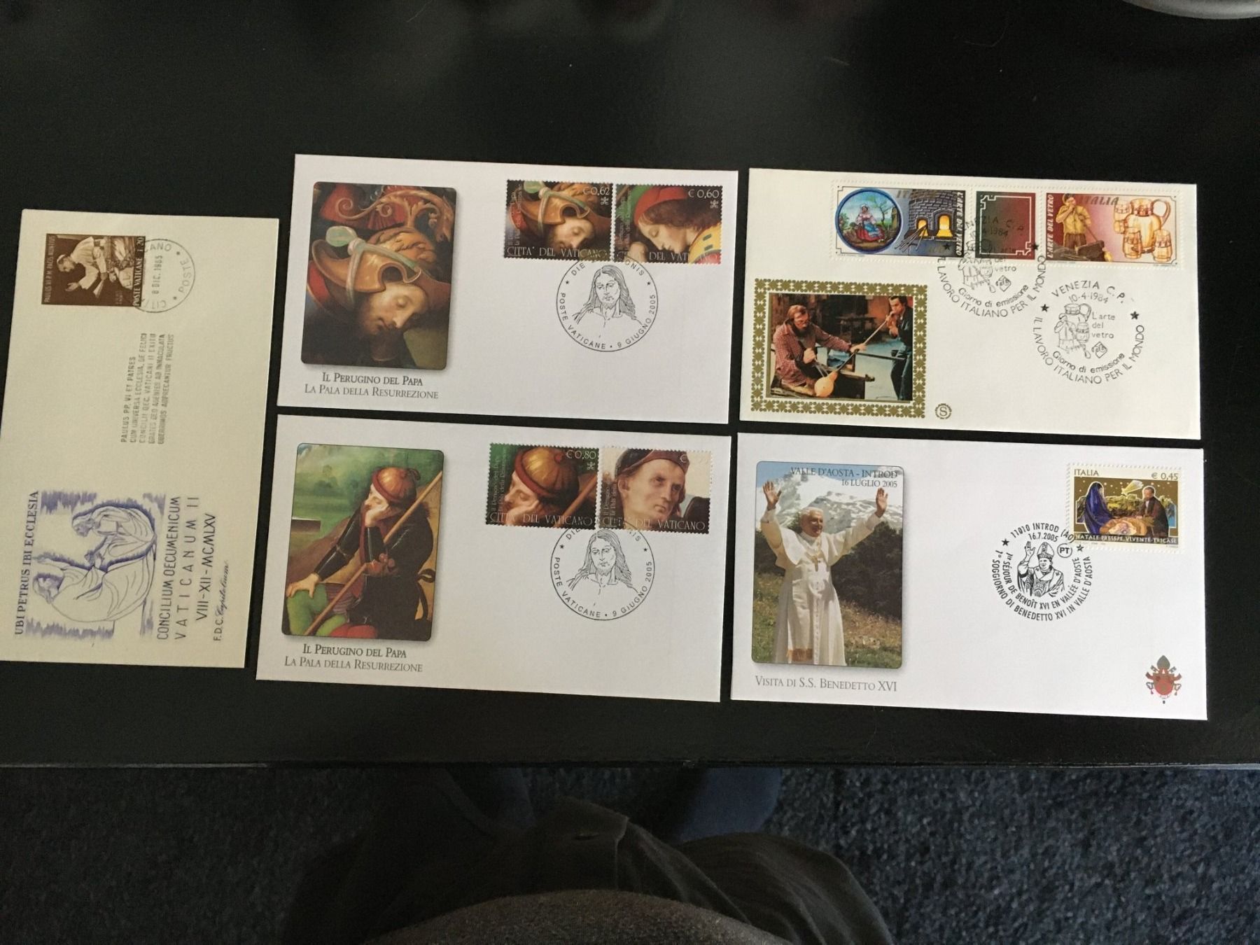 Tutti i francobolli: 5x FDC Habemus Papam – Nuovo (secondo la descrizione) da Grand-Lancy venduto da Dany1973