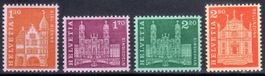 1963 ERGÄNZUNGSWERTE ZUR BAUDENKMÄLERAUSGABE **POSTFRISCH**