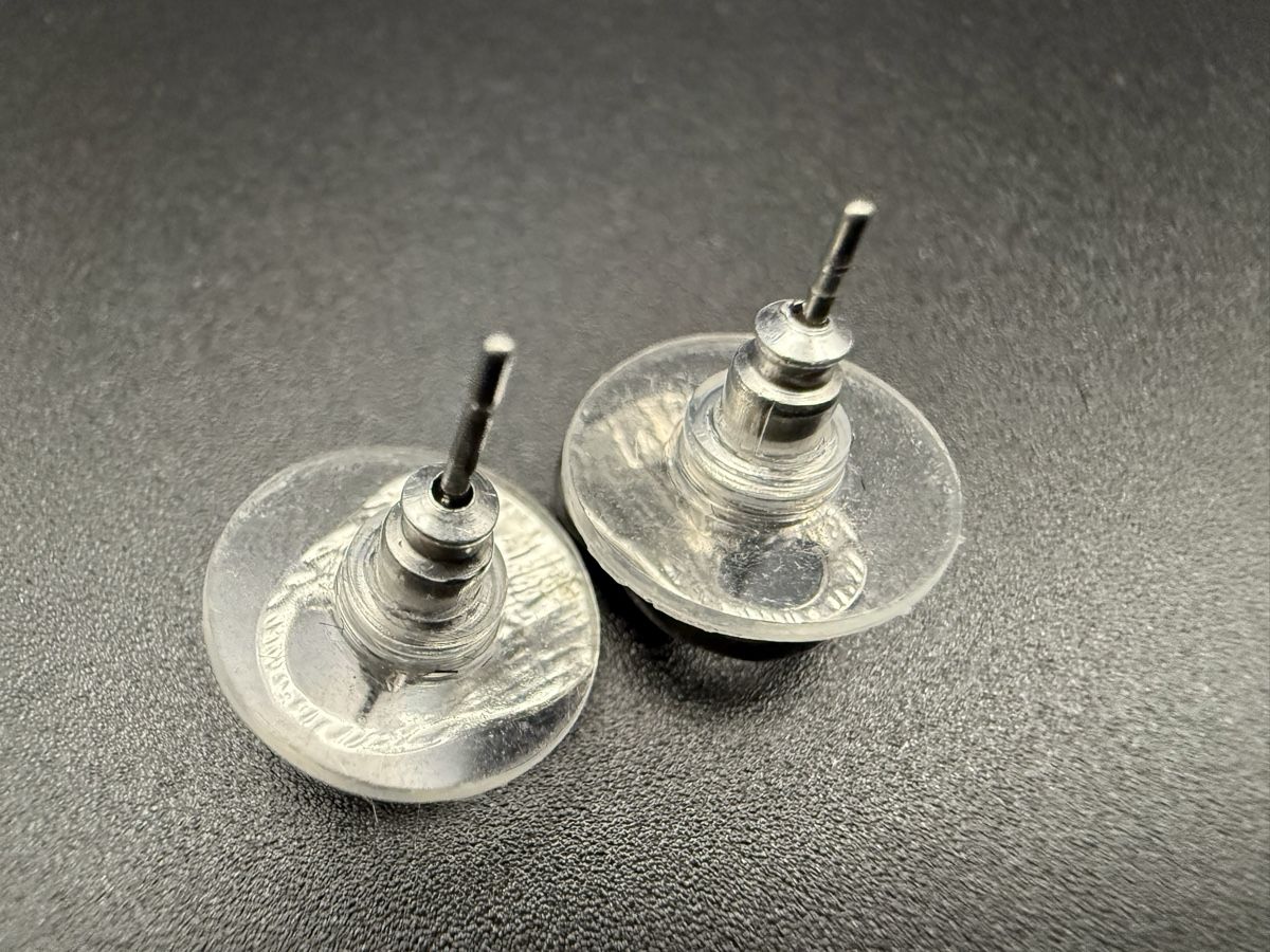 Boucles d'oreille: Rote Ohrringe in Form einer Handtasche mit Strasssteinen – D'occasion à Lamone par LaCantinaMagica 5
