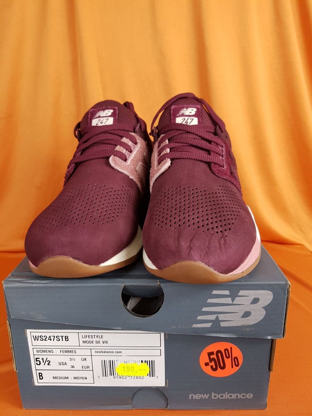 New Balance Damenschuhe: NEW BALANCE 247 Sneaker bordeaux Gr. 36 – Neu und originalverpackt aus Seuzach von VT-Collections1 6