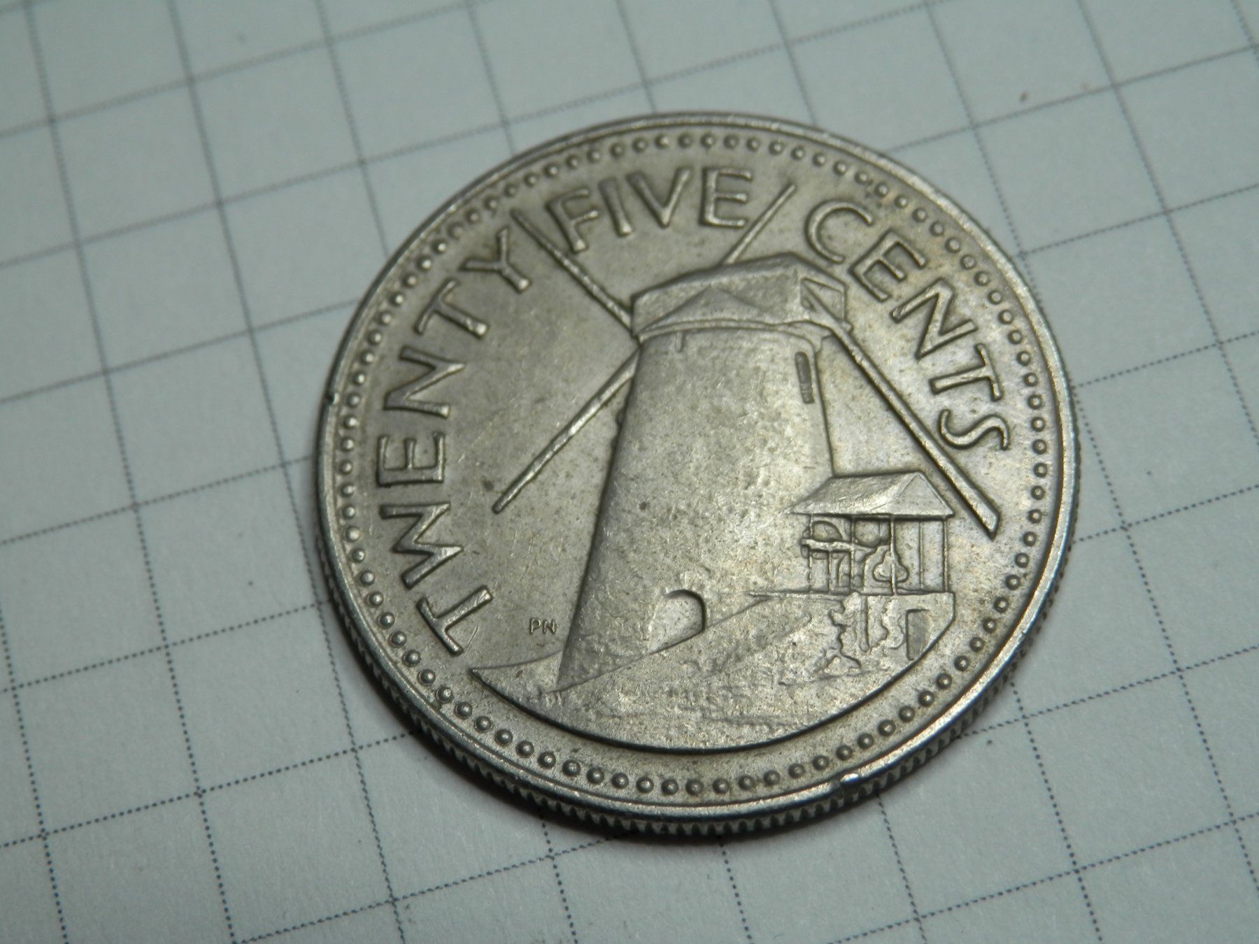 Tutti le monete: Barbados 25 Cent, 1973 – Usato da Weiach venduto da weiach81 1