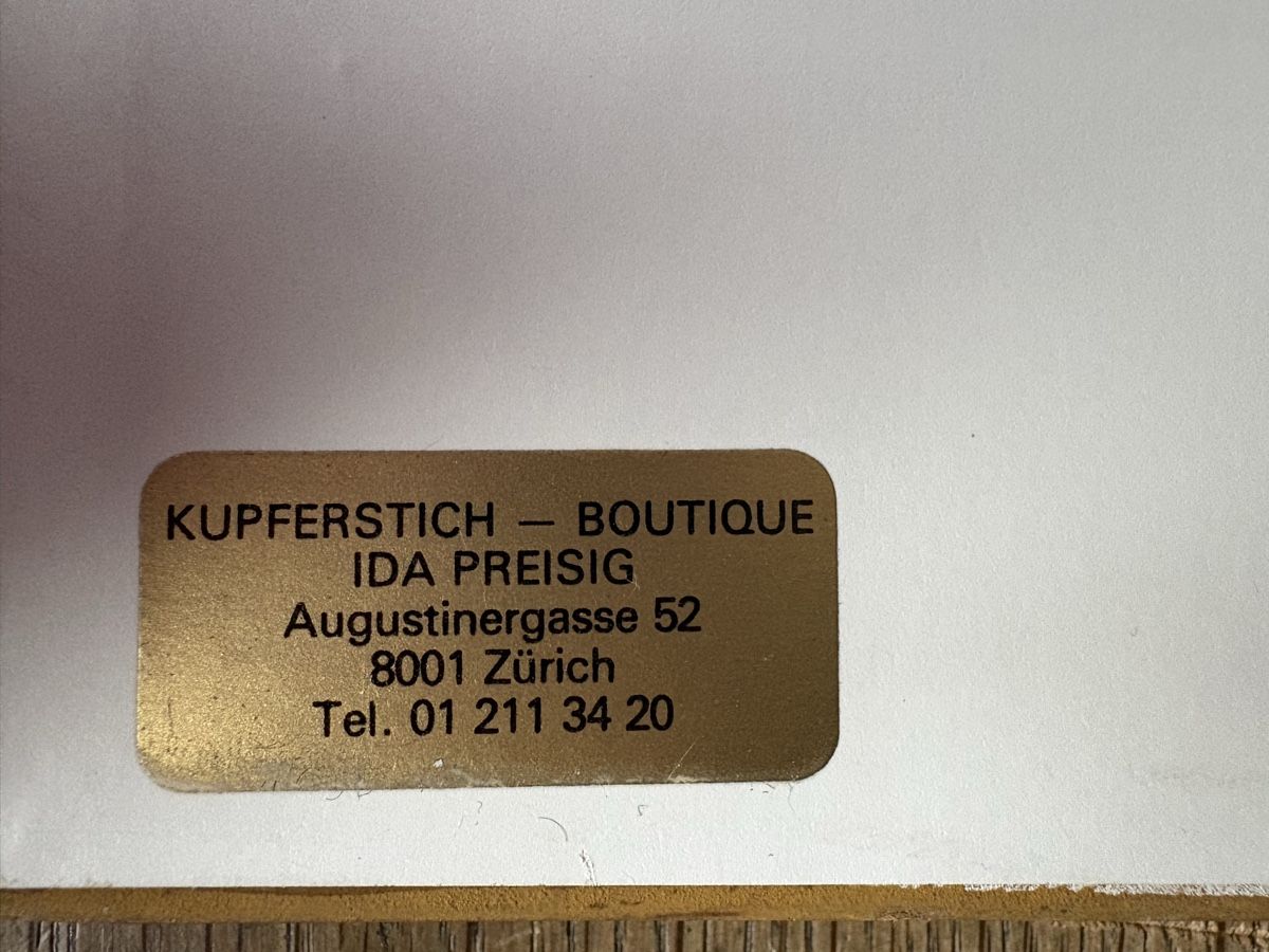 Incisioni: Stich Biel Bienne – Usato da Baden venduto da jdif 2