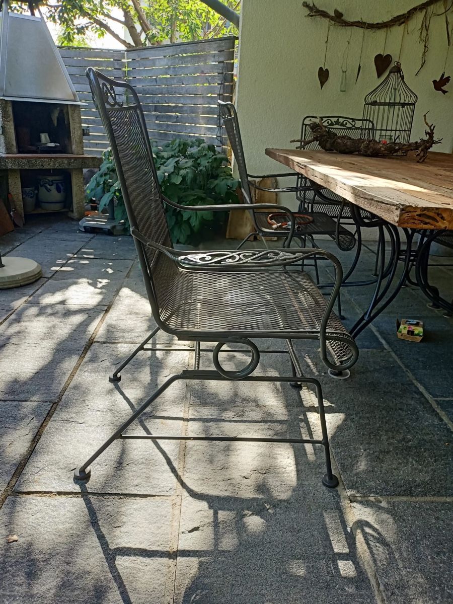 Pfister Chaises: Gartenstühle Eisen (5 Stück) – D'occasion à Russikon par Guilos 2