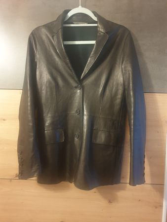 Veste en cuire 
