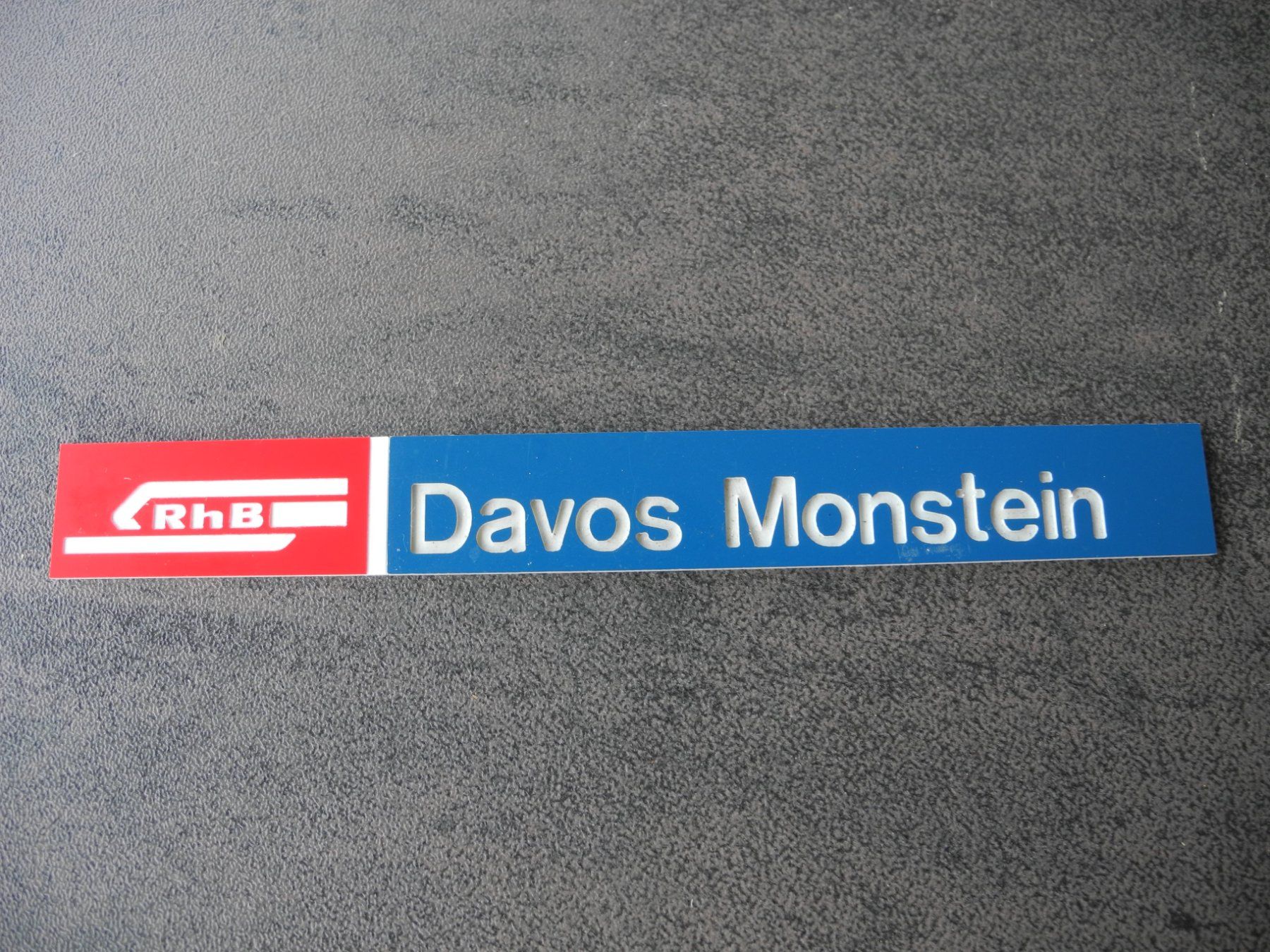 SBB/CFF/FFS Ecriteaux: KLEINES BAHNSCHILD – Neuf (Voir description) à Reinach AG par Huckleberrysix