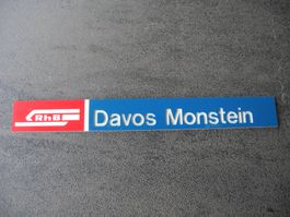 KLEINES BAHNSCHILD