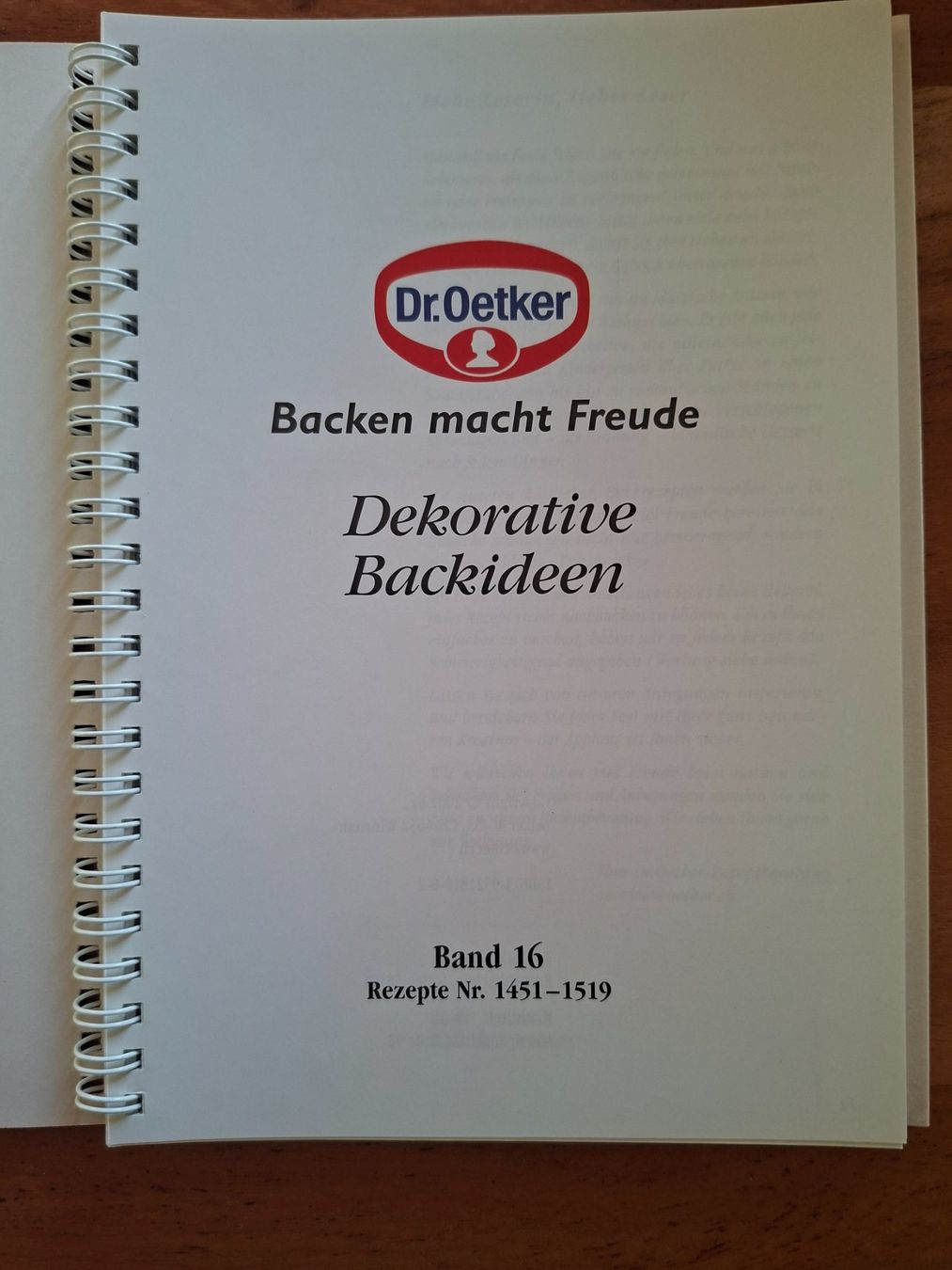 Libri: Dr. Oetker; Dekorative Backideen Band 16 – Usato da Boniswil venduto da Totomat-Lady2 2