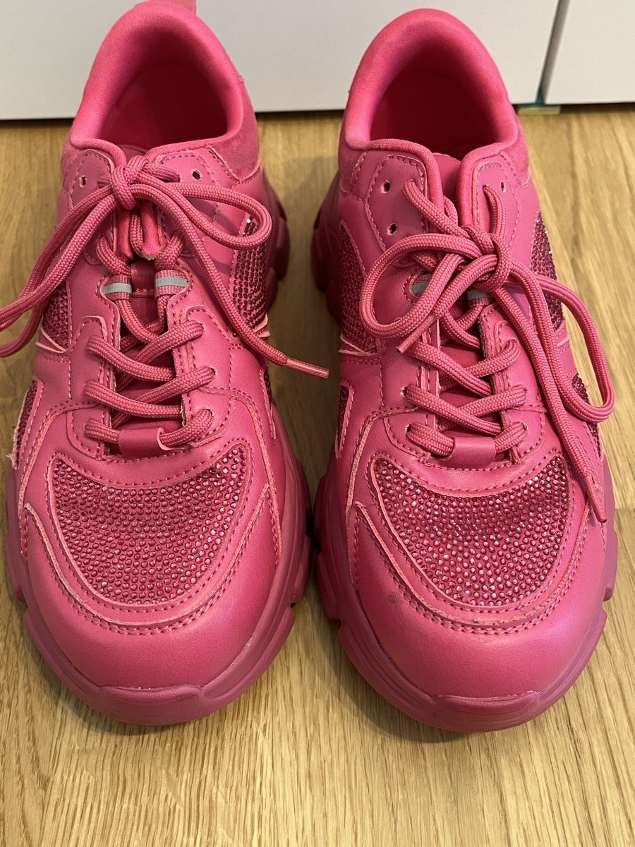 Dosenbach Chaussures femmes: Chunky Sneaker mit Glitzer – D'occasion à Glis par jos_hj8q