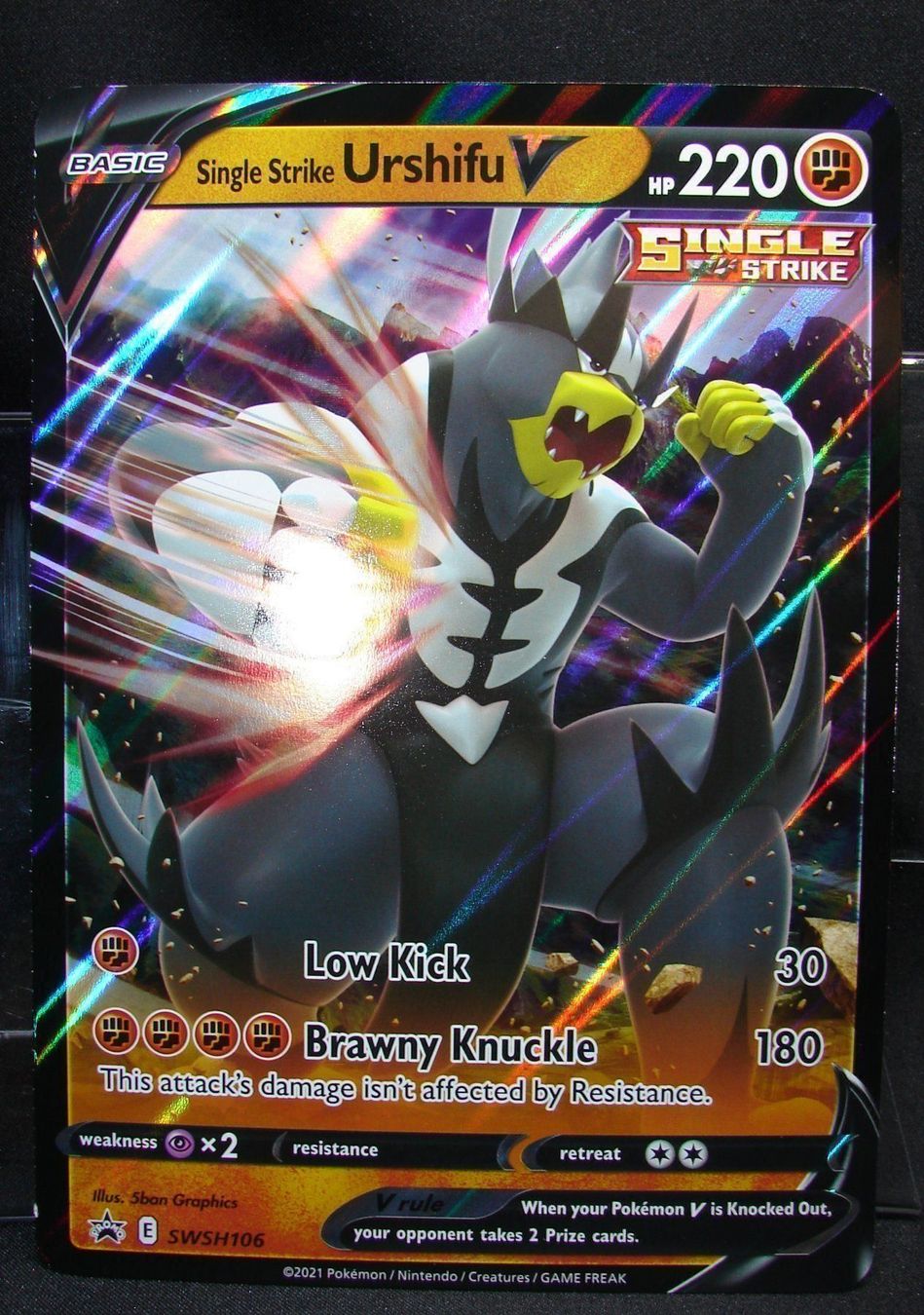 Pokémon Carte collezionabili: Pokemon Single Strike Urshifu V-Maxi /29 – Nuovo (secondo la descrizione) da Rümlang venduto da coh_87ww 1