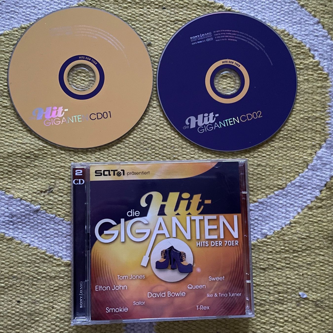 CD: DIE HIT GIGANTEN-2CD 41HITS DER 70ER – Usato da Rorschacherberg venduto da CD-Roli