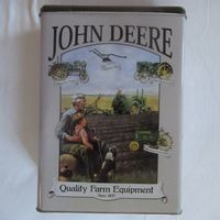 JOHN DEERE BLECHDOSE, SELTENES SAMMLERSTÜCK, VINTAGE.