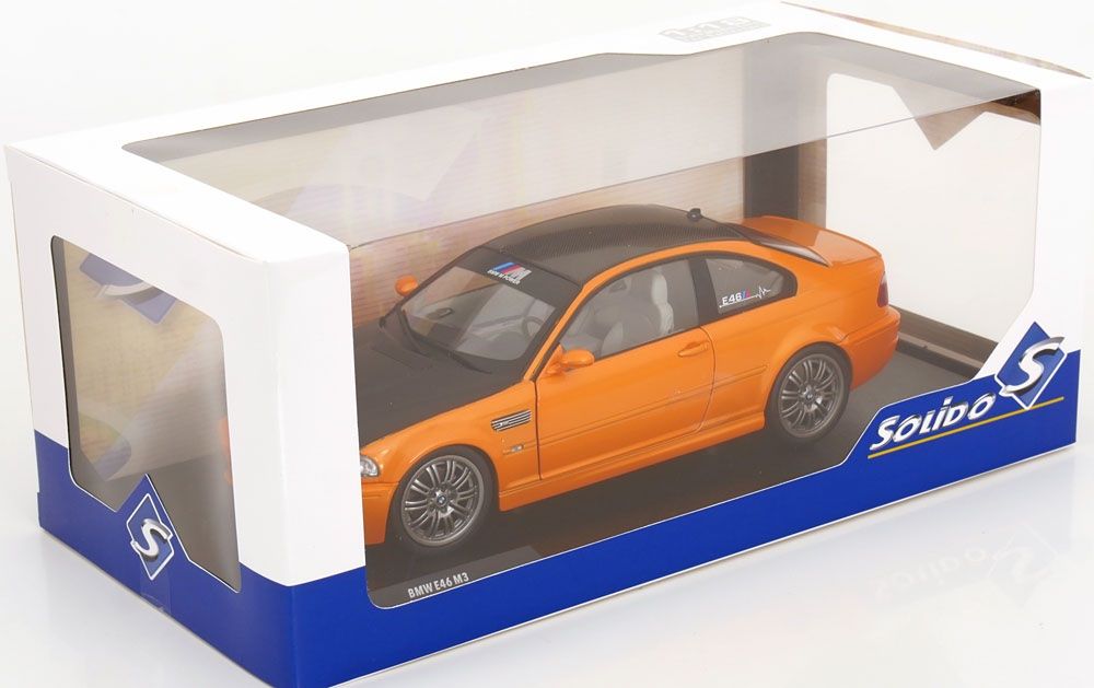 BMW Modellini d'auto: Solido 1:18 BMW M3 E46 2000 – Nuovo e nell'imballaggio originale da Bettens venduto da Thejoshuatree 2