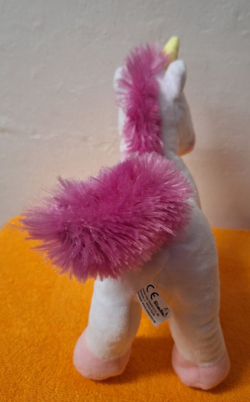 Giocattoli: Weißes Einhorn mit rosa Schweif. Simba D-Fürth – Usato da Muri AG venduto da Edlerweiss 5