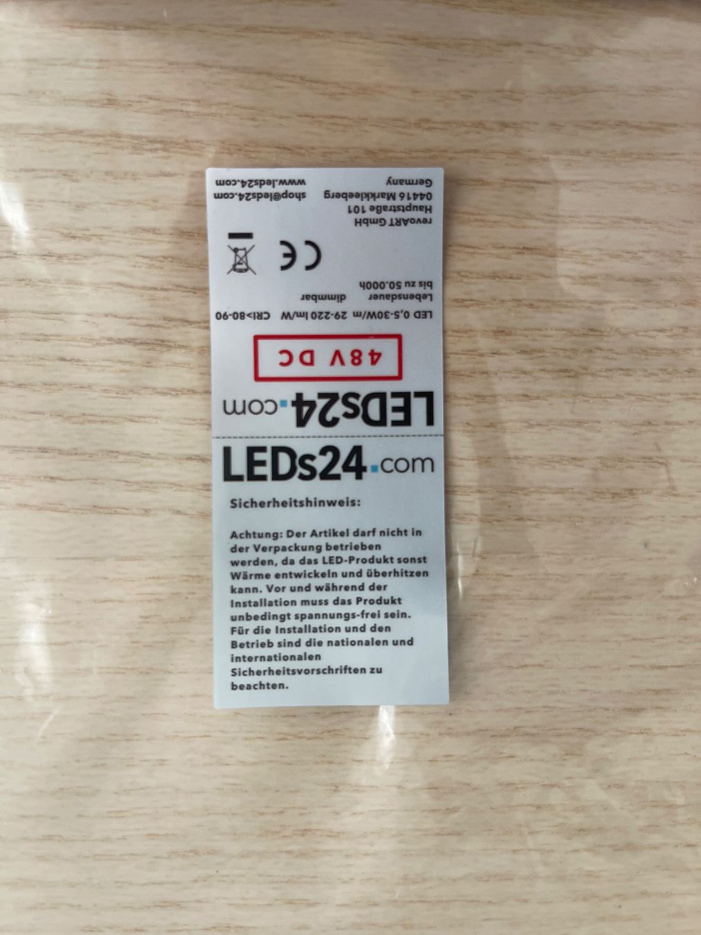Lampade: LED Streifen, 48V – Usato da Gelterkinden venduto da QuackMa 6