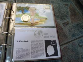 Münzbrief St. Kitts / Nevis