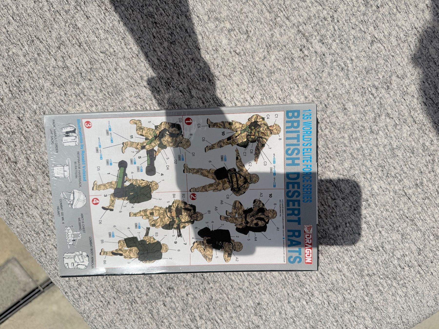 Kit di modellismo & Modellini statici: Dragon 3013 1:35 British desire rats – Nuovo e nell'imballaggio originale da Chiasso venduto da Carrara-Modellismo 1