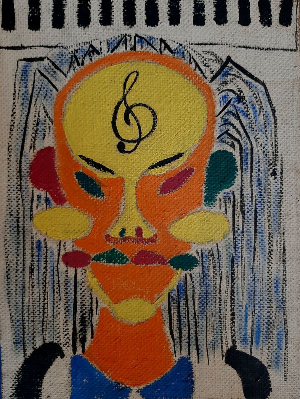 Dipinti: Expressives Gemälde Wilhelm 1954 – Usato da Arbon venduto da torso444 1