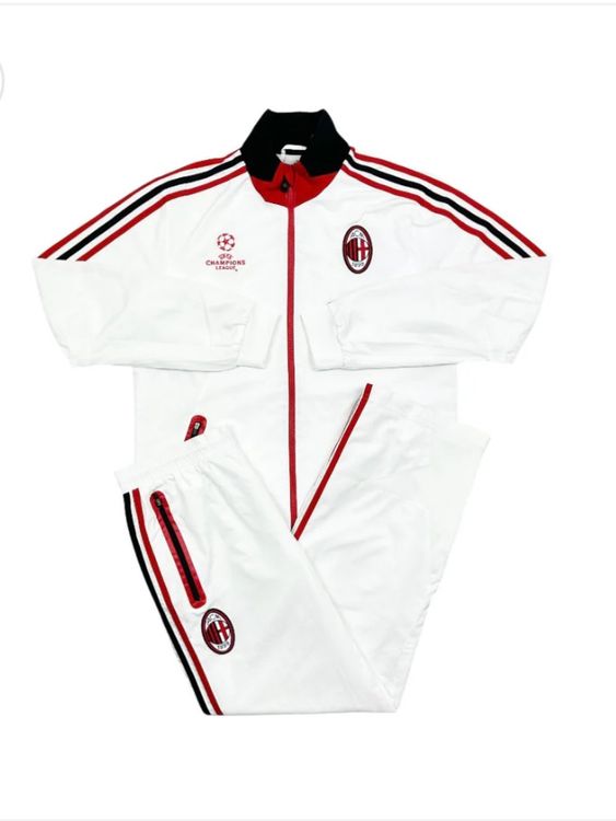 Ac milan trainingsanzug weiß hotsell