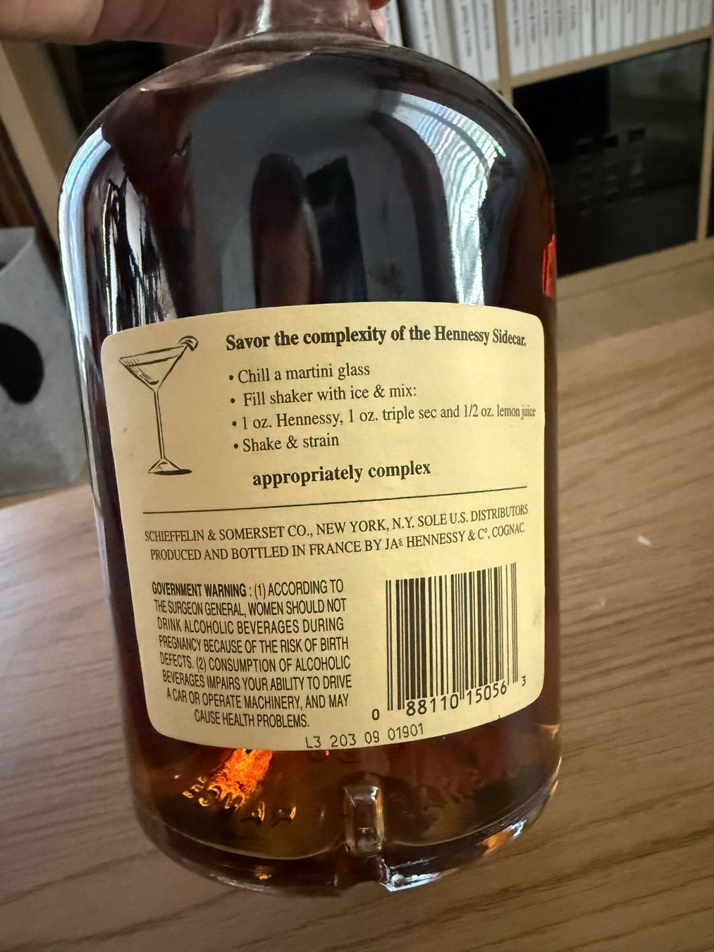 Henessy Bevande alcoliche: Hennessy Flasche Cognac 1 L ungeöffnet – Usato da Buch am Irchel venduto da Sweetharth 2