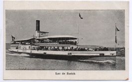LAC DE ZÜRICH Dampfschiff Helvetia