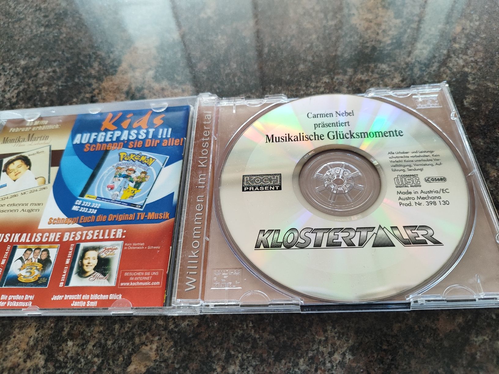 CD: CD Klostertaler – Usato da Madiswil venduto da marmotte63 2