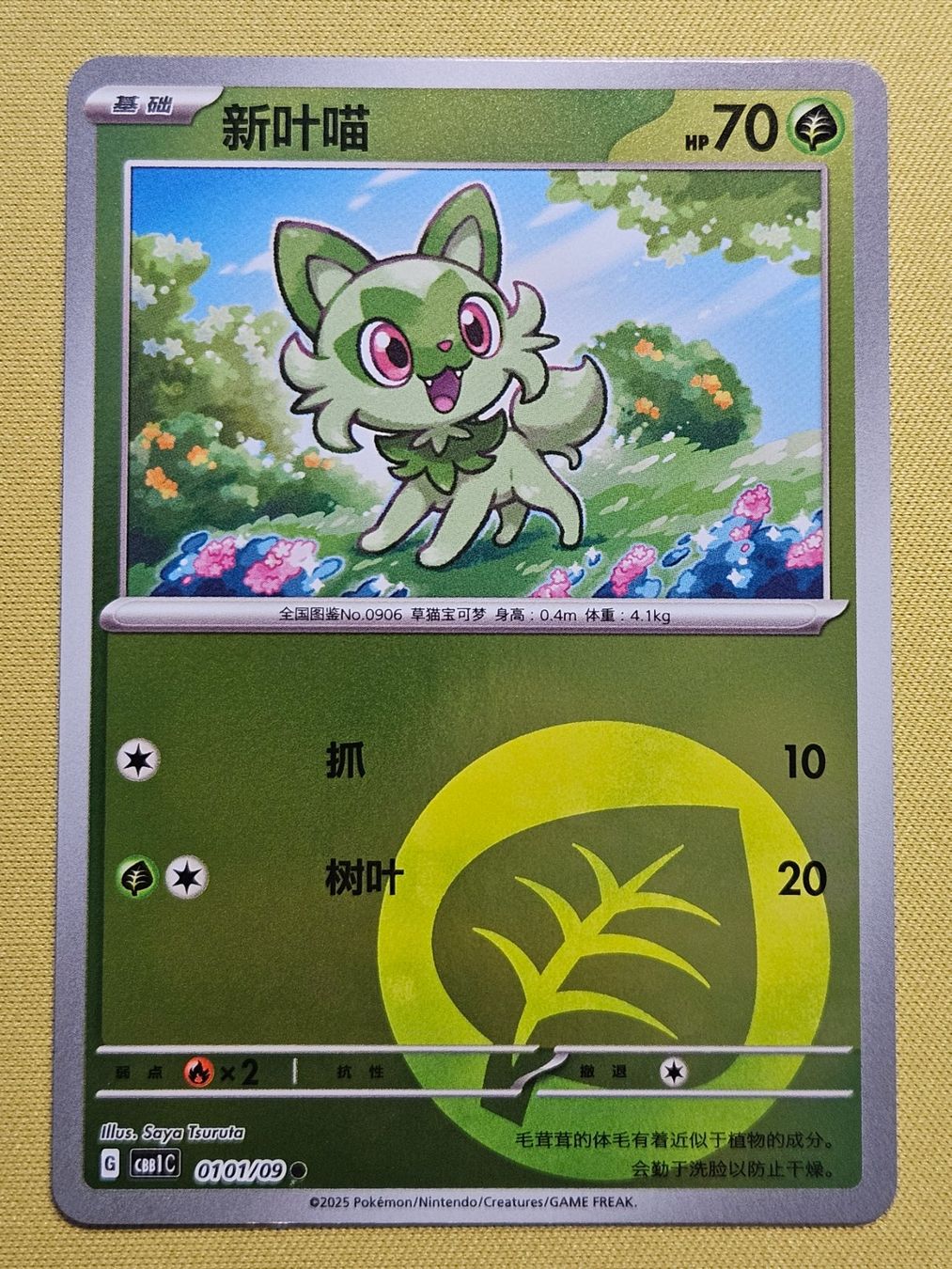 Pokémon Carte collezionabili: CBB1C Gem Pack Vol. 1 - Sprigatito 0101/09 – Usato da Bellinzona venduto da Pokemarco