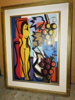 Abstrakte Kunst 1985 Kunst Kunst - Oelbild - Denyse Fontaine