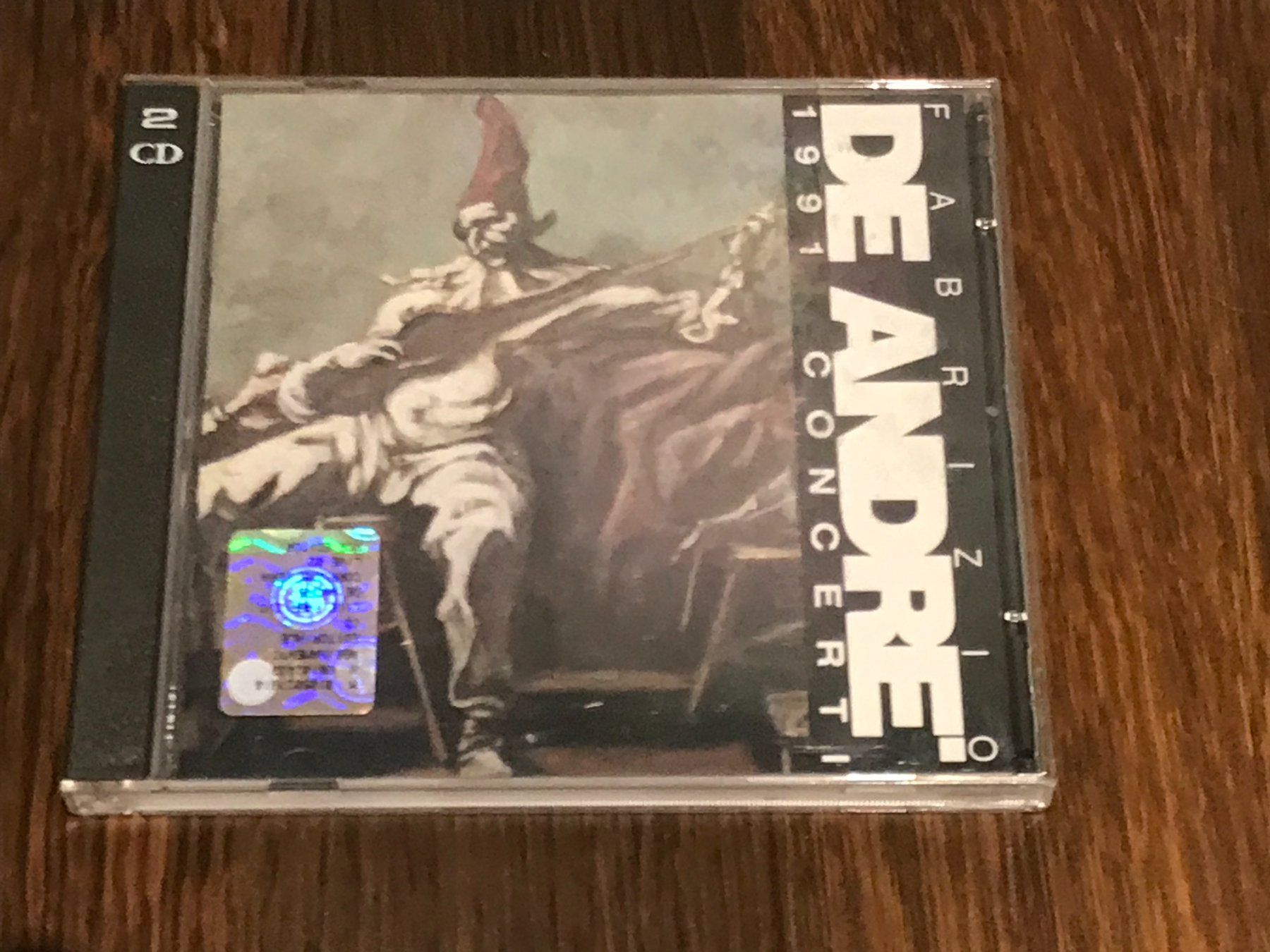 CD: FABRIZIO DE ANDRE - 1991 Concerti - 2CD – Usato da Buchs AG venduto da Archie