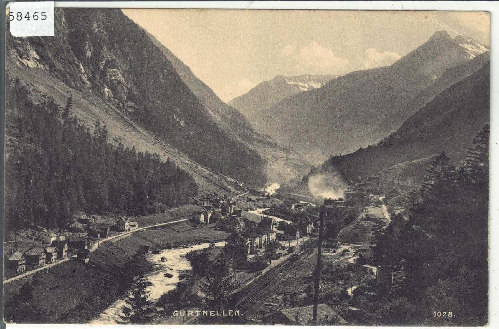 Cartoline postali: Gurtnellen - Generalansicht – Usato da Ettingen venduto da Kartenplanet