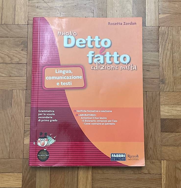 Libri: Libro detto e fatto – Usato da Arzo venduto da ema.zac