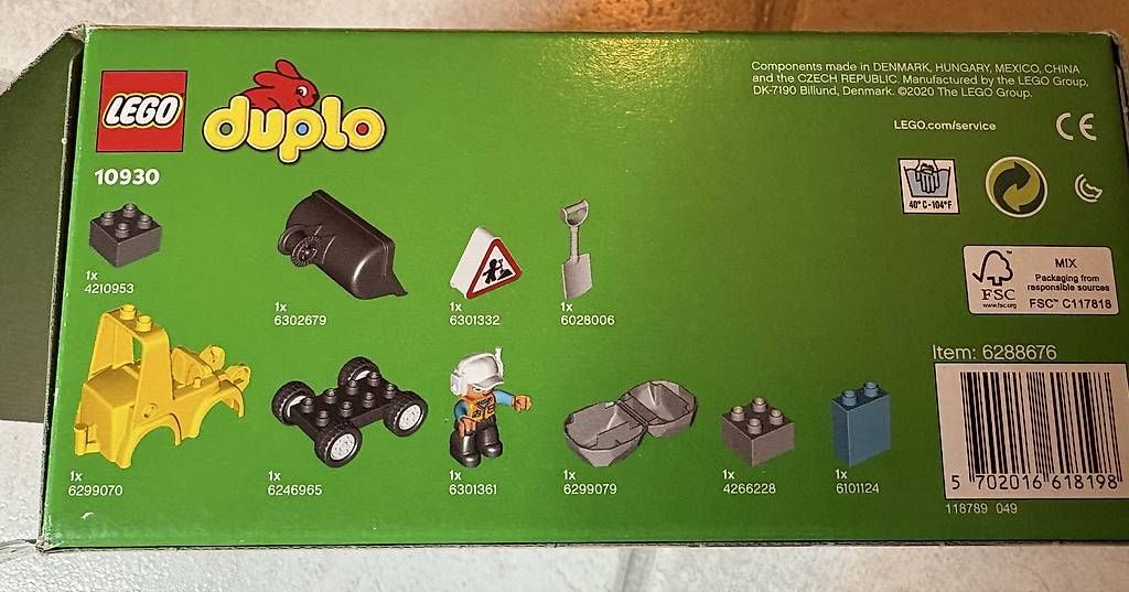 Giocattoli: Lego Duplo Radlader  – Usato da Basel venduto da pet_sf5m 1