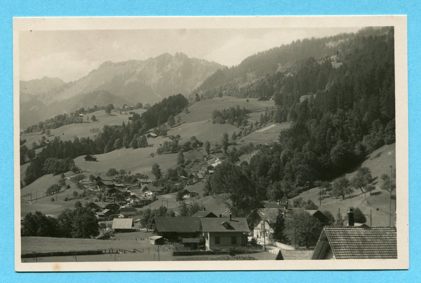 Ansichtskarten: Därstetten Reichenbach 1930 – Gebraucht aus Opfikon von Prophila