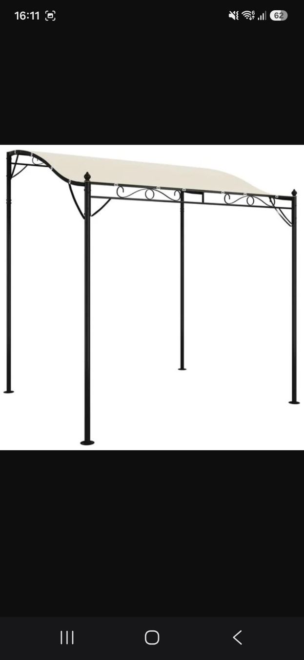 Zelte & Pavillons: Gartenpavillon schwarz – Neu (gemäss Beschreibung) aus Nottwil von 666777 1