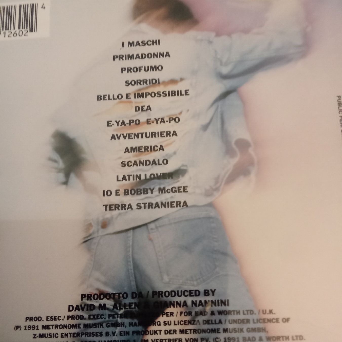 CD: Gianna Nannini – Usato da Liebefeld venduto da CD-Urs 1