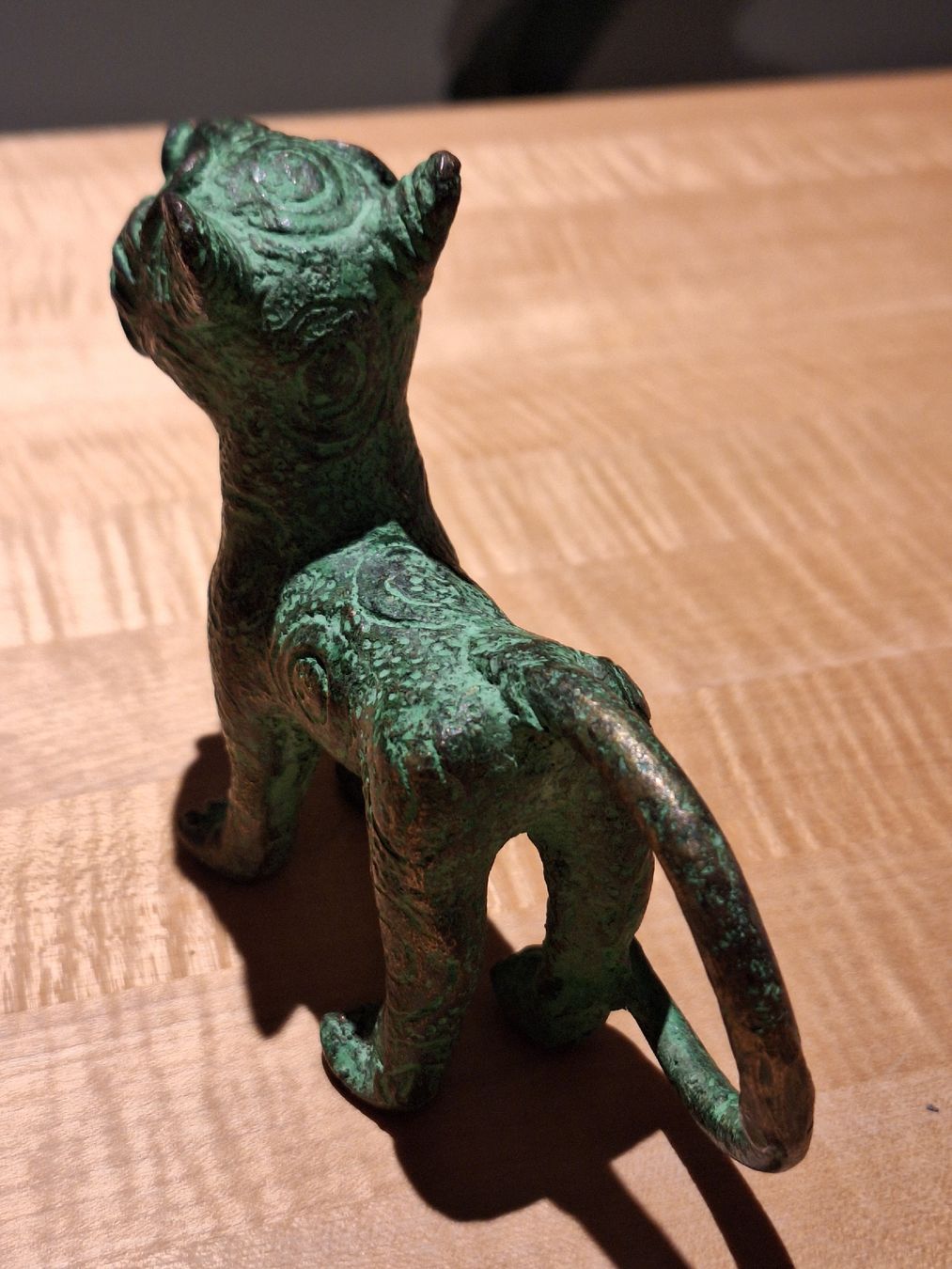 Figuren: Antike Bronze Figur Loepard Benin – Gebraucht aus Dornach von bals28 4