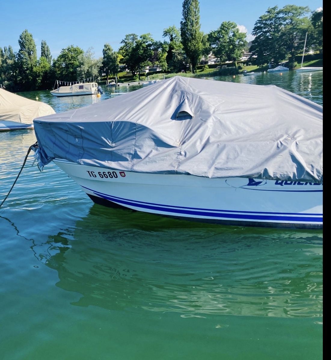 Quicksilver Barche: Motorboot Quicksilver Cabin 500 40PS – Usato da Kreuzlingen venduto da D4LW 4