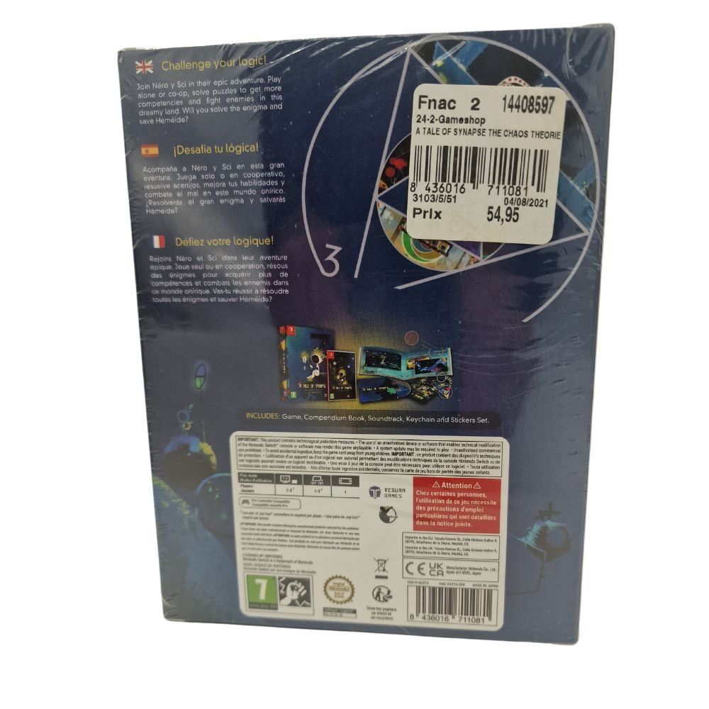 Nintendo Spiele: Tale of Synapse Switch Collector's Edition Sealed – Neu und originalverpackt aus Genève von Cardtreasure 1