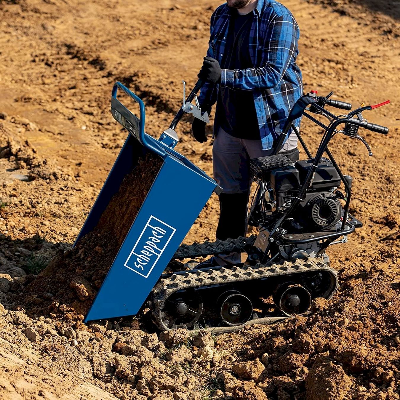 Scheppach Toutes les machines: Scheppach DP4500 Ketten Dumper 400kg – Neuf avec emballage d'origine à Bottighofen par zaap 5