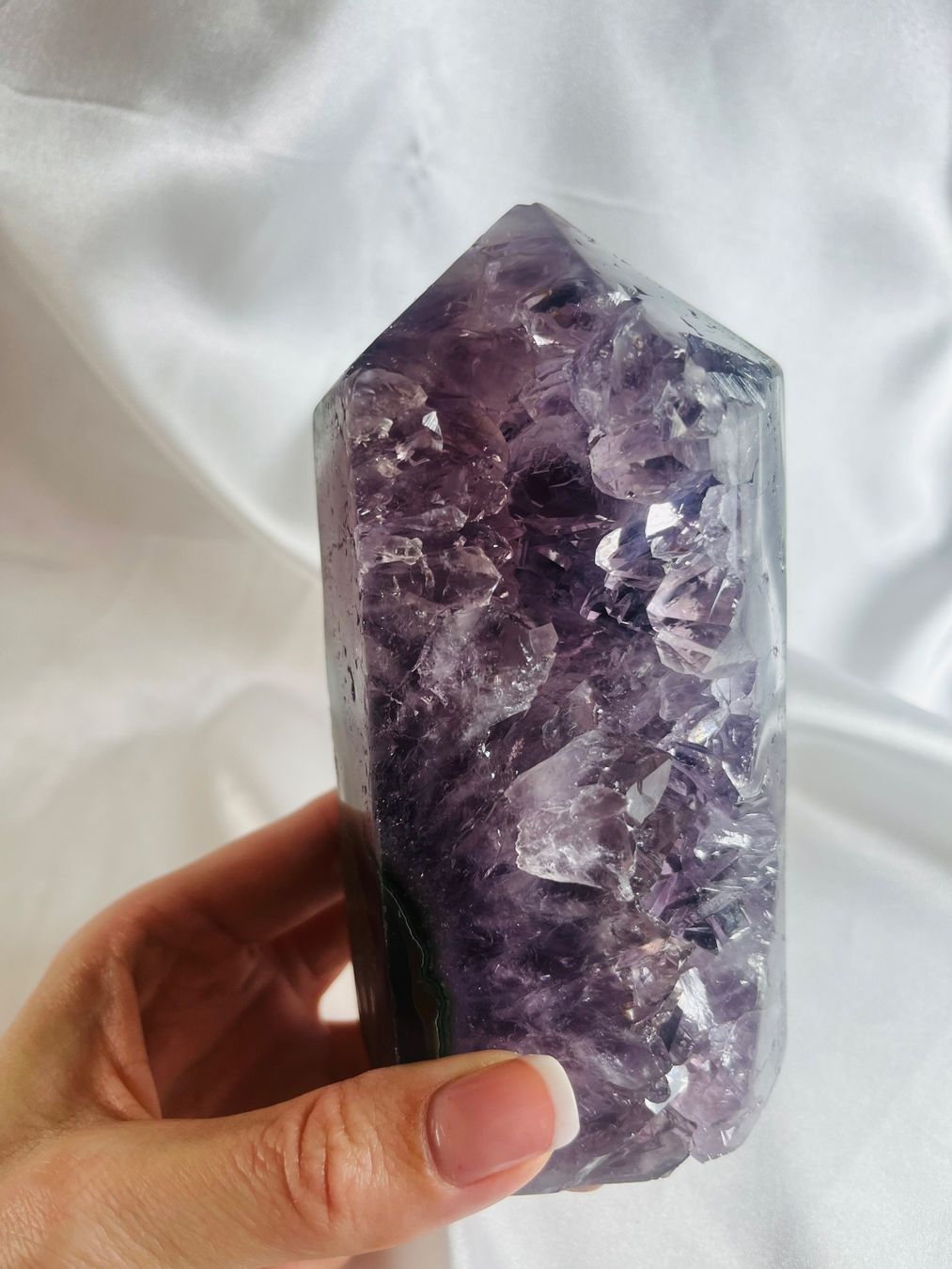 Minerali & Pietre curative: Amethyst Kristall Turm - 13cm, 865g – Nuovo e nell'imballaggio originale da Zürich venduto da unique2010 3