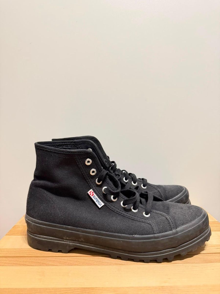 Scarpe da uomo: Superga Stiefel schwarz – Usato da Wädenswil venduto da dom_pz5d 3