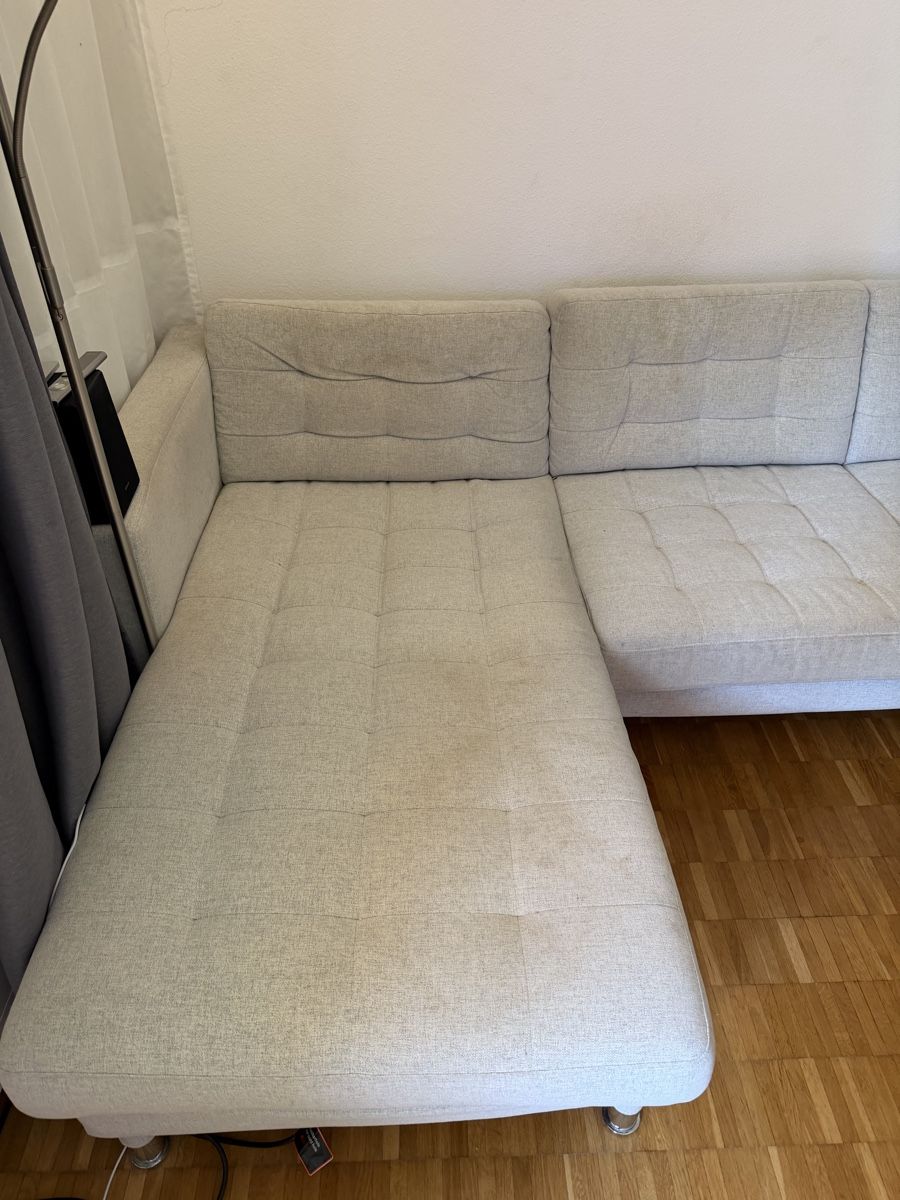 Sofas: Landskrona 3er-Sofa Recamiere beige – Gebraucht aus Zürich von day_6ljw 2