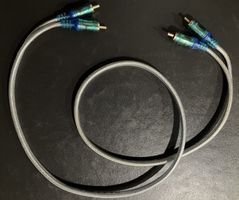 Cinch-Kabel OEHLBACH NF Set Ice Blue, 1 m (neuwertig)