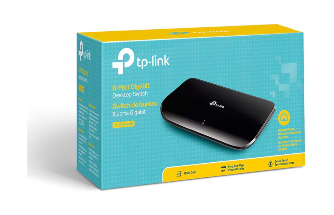 TP-Link Hubs & Switches: Switch 8 porte 1Gb Tp-Link  TL-SG1008D – Gebraucht aus Bioggio von garderoco