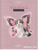 Heft, Notizheft mit Katze, liniert